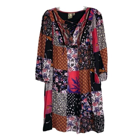 Anthropologie Patchwork Dress Oversized XS - Picture 11 of 11